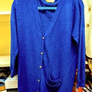 Theory Long Cardigan - Size L